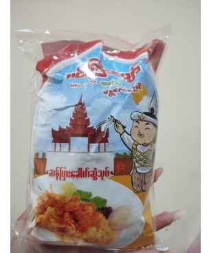 မင်းကြီး‌ပျော်ဆန်ပြားခေါက်ဆွဲသုပ်