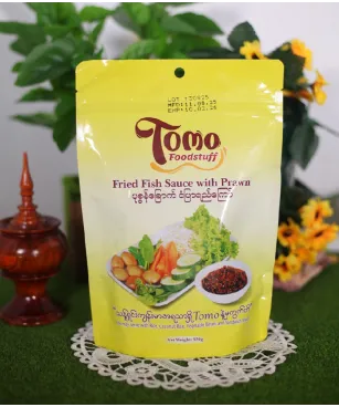 TOMO ပုဇွန်ခြောက်ငံပြာရည်ကြော်