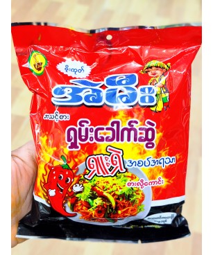 အဲမီး ရှမ်းခေါက်ဆွဲ ရှူးရှဲအစပ်အရသာ (၁၄၀ ဂရမ်)