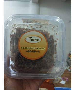 Tomoအာဗြဲခြောက်ကြော်အချို၁၅၀ဂရမ်